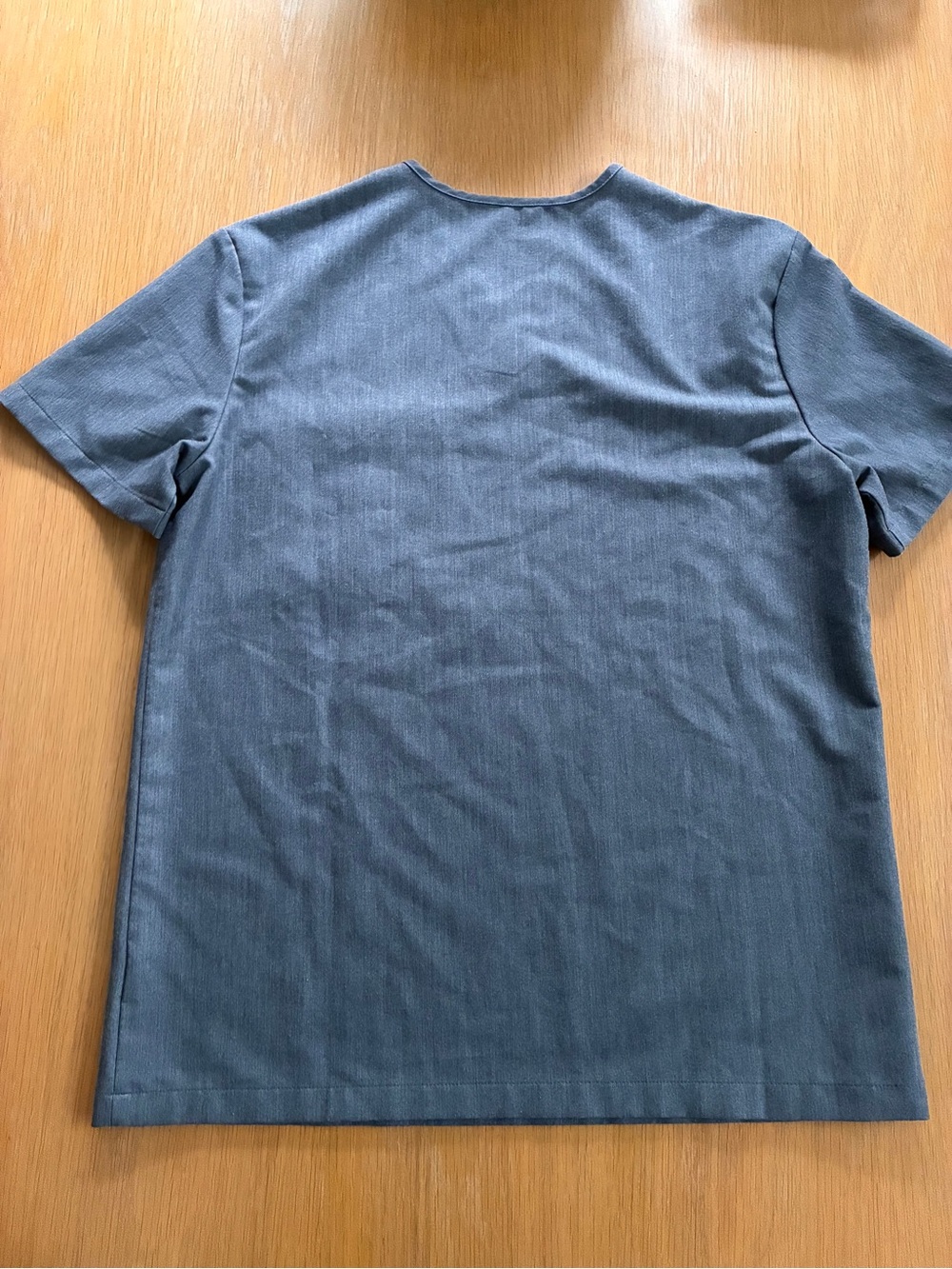 Figs-Gray-Technical Collection-Scrub Top-S - Picture 2 of 9